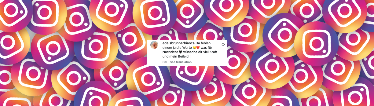 Nutzer drückt Beileid aus | Quelle: Instagram/jung.cladia