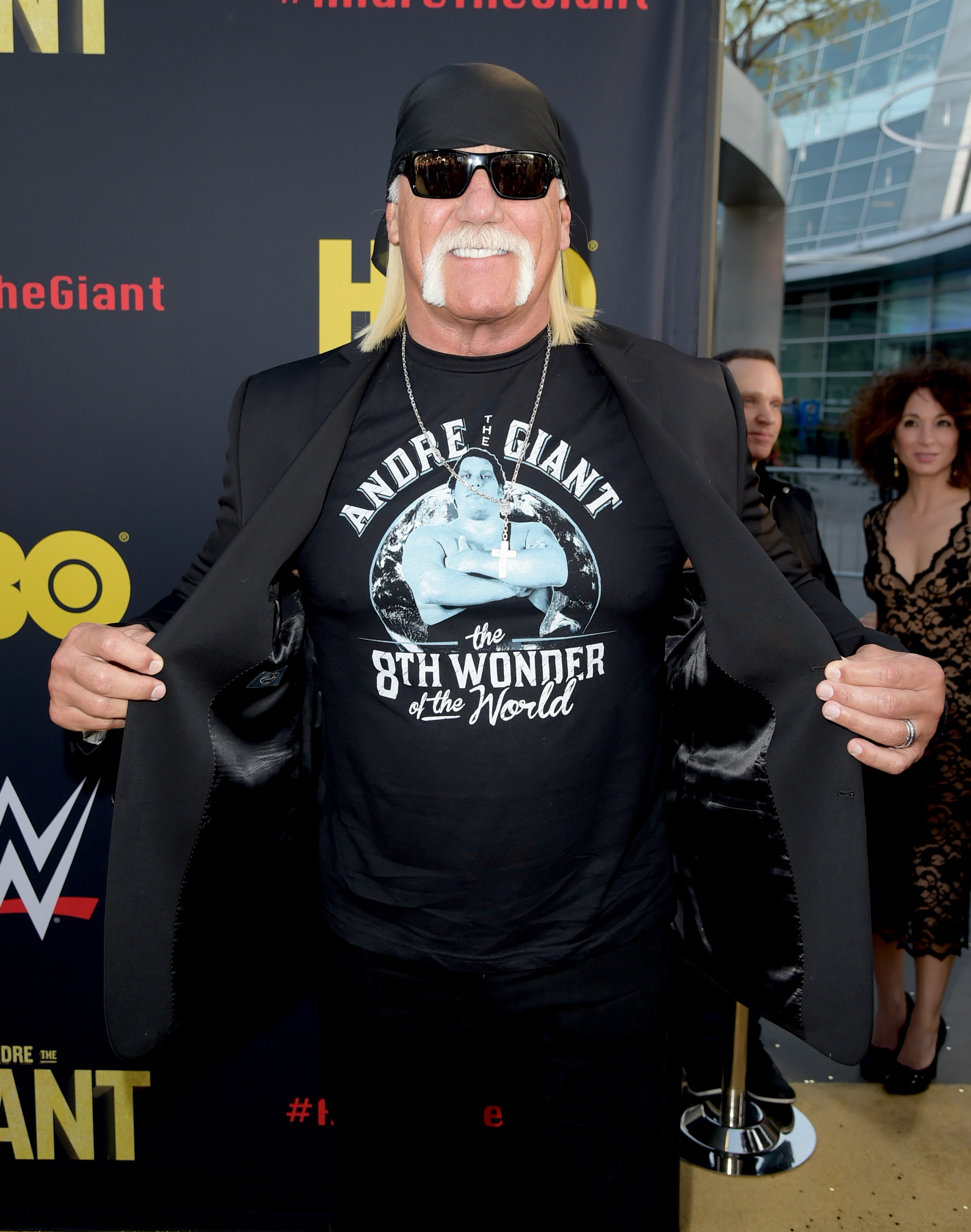 Hulk Hogan bei der Premiere von HBOs „Andre The Giant“ im Cinerama Dome am 29. März 2018 | Quelle: Getty Images
