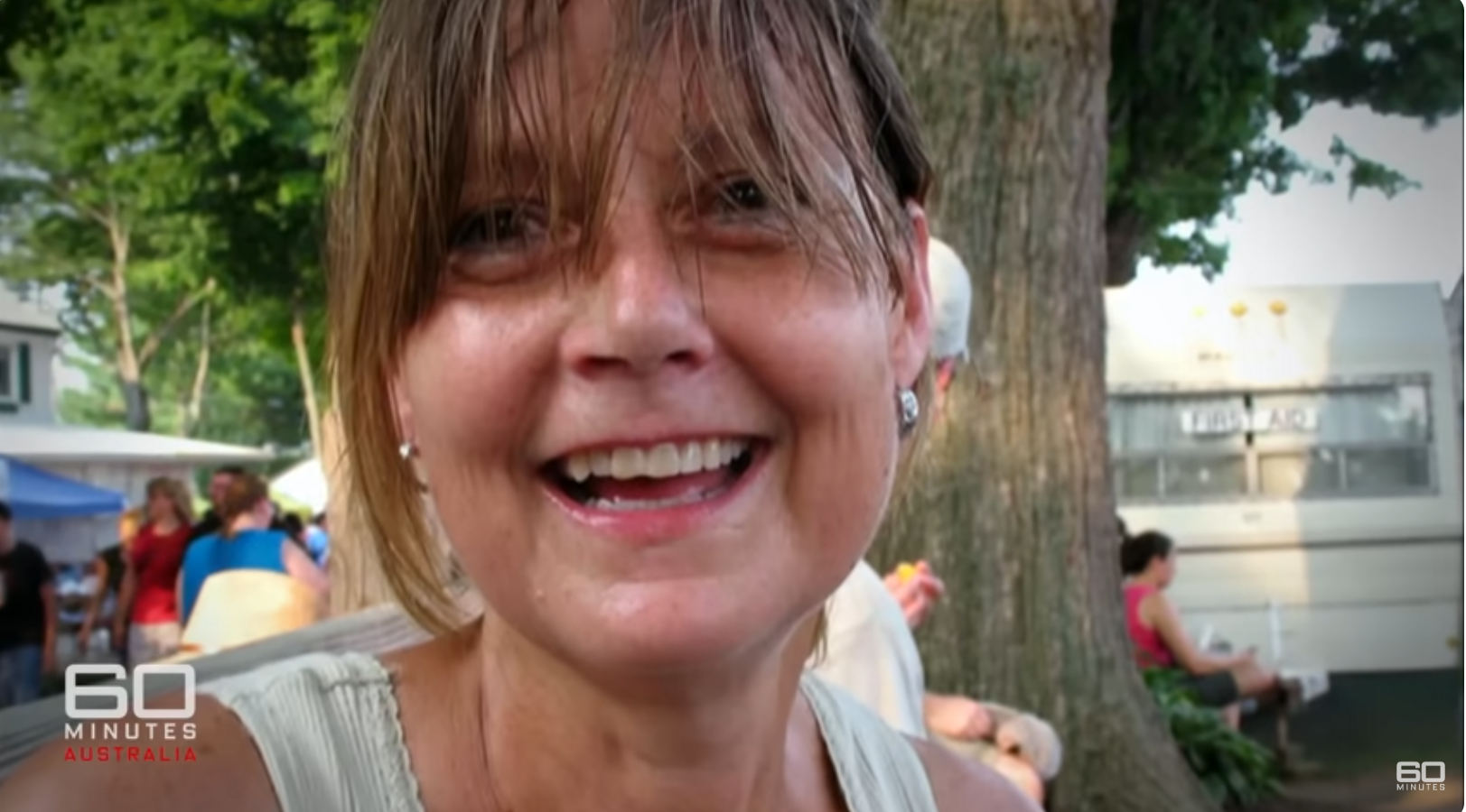 Charla Nash vor dem grausamen Angriff auf ihr Gesicht, ihre Lippen, Augen, Hände und Beine am 11. Juni 2025 | Quelle: YouTube/60MinutesAustralia