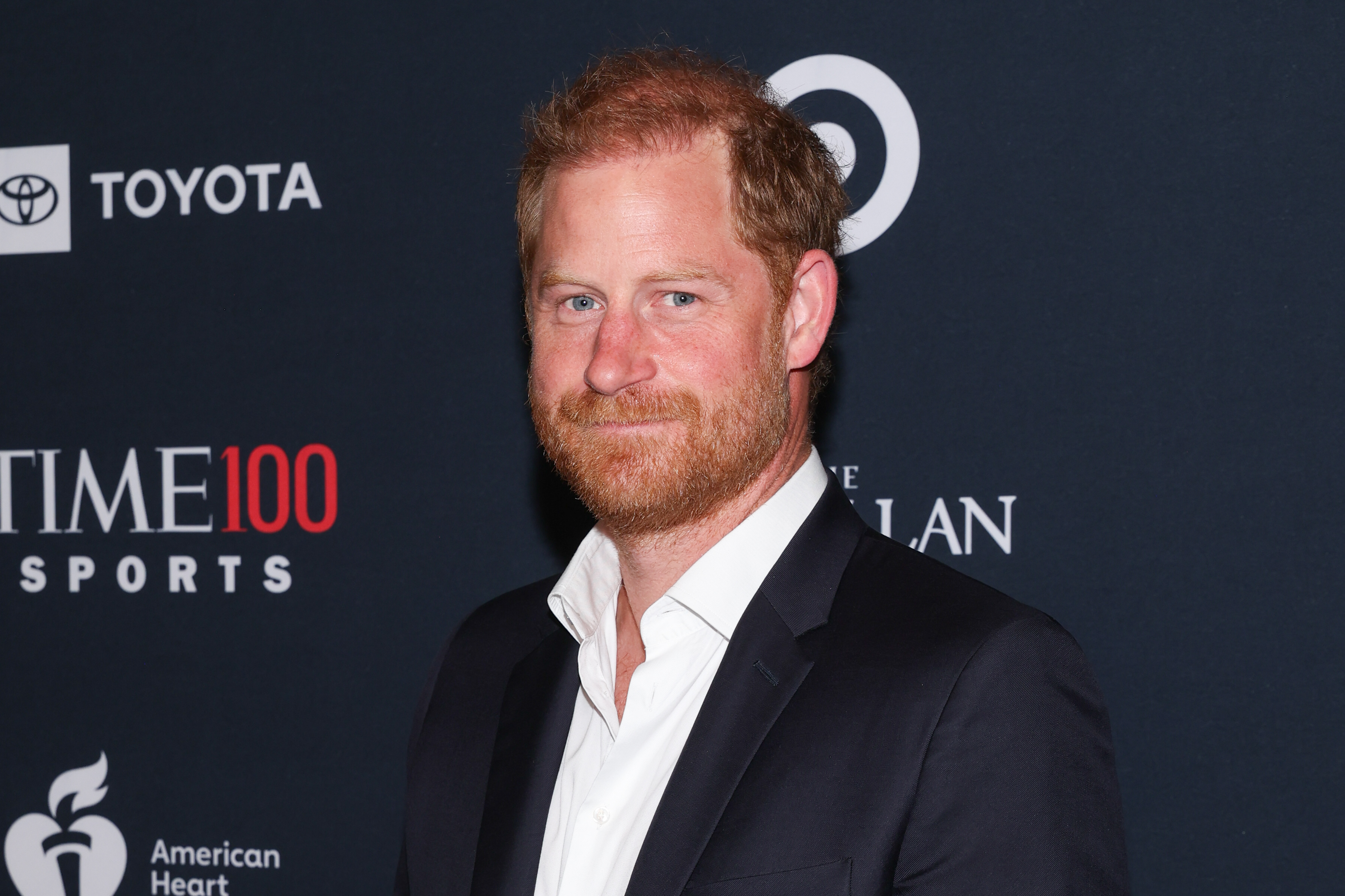 Prinz Harry nimmt 2024 an den TIME100 Sports Impact Awards in New York City teil. Die angebliche Aufforderung an Catherine, die Schreibweise ihres Namens zu ändern, war nichts Neues, als Christopher Andersen in seinem Buch darauf zurückkam; Harry hatte diesen ungewöhnlichen Vorschlag bereits in seinen Memoiren aus dem Jahr 2023 beschrieben, „Spare.“ | Source: Getty Images