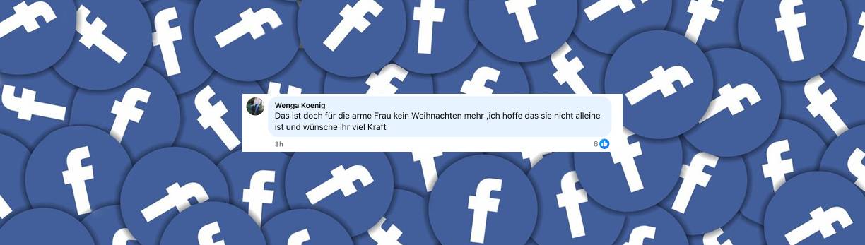Nutzer kommentiert den traurigen Verlust von Fabian | Quelle: Facebook/Punkt12