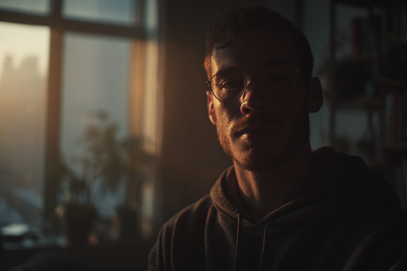 Ein Mann | Quelle: Midjourney