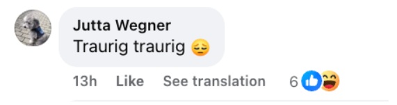 Kommentar eines Nutzers zu dem Vorfall | Quelle: Facebook/RTL Aktuell