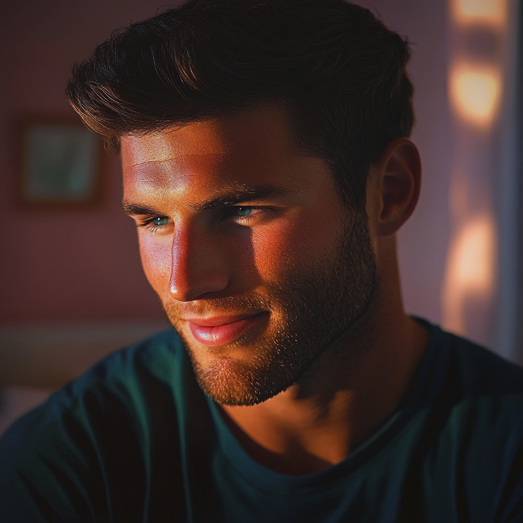 Uśmiechnięty mężczyzna | Źródło: Midjourney