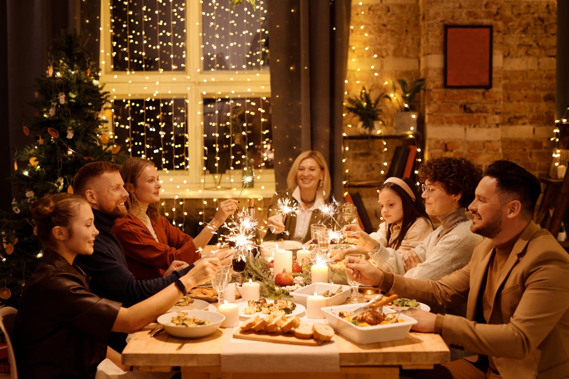 Ein Weihnachtsessen | Quelle: Pexels