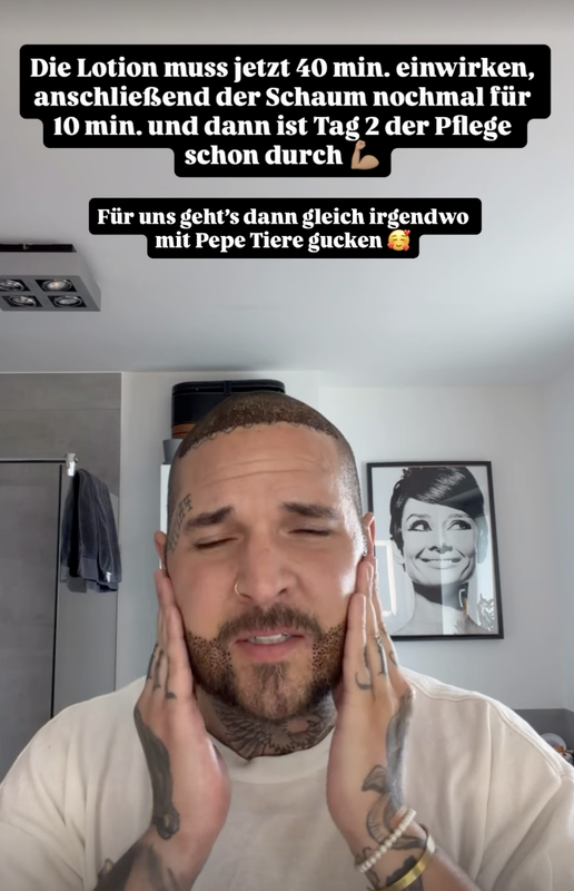 Screenshot aus Zico Banachs Story | Quelle: Instagram/zicoriccardo