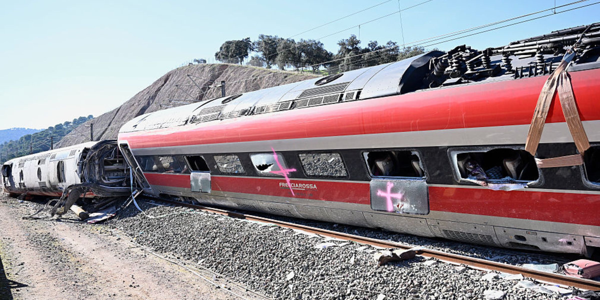Zugunglück in Spanien | Quelle: Getty images