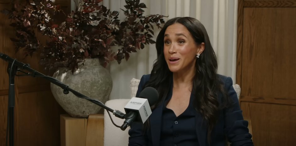 Meghan Markle spricht über ihr virales Video "Baby Momma Dance" bei "Aspire with Emma Grede" am 17. Juni 2025 | Quelle: Youtube/Emma Grede