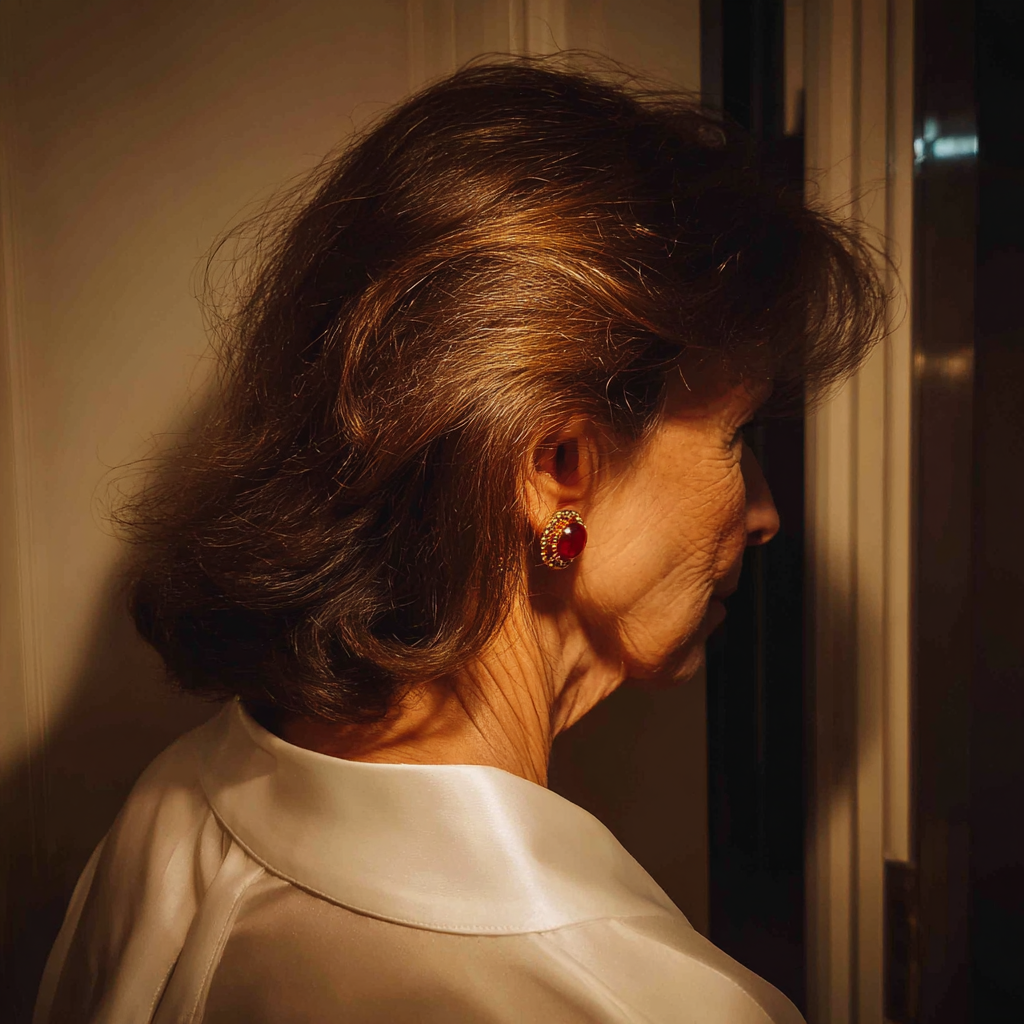 Eine wütende Frau, die weggeht | Quelle: Midjourney