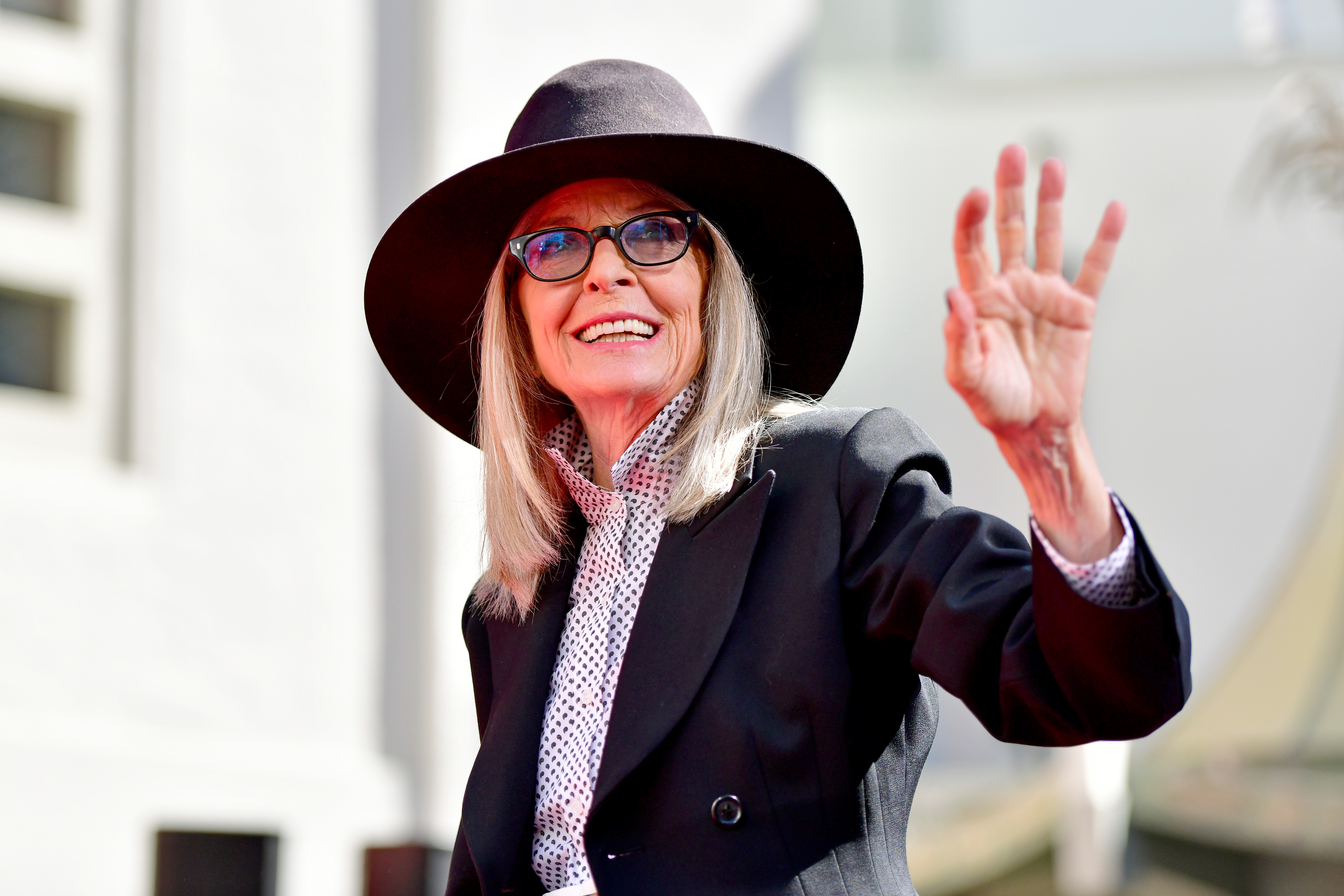 Diane Keaton besucht die Hand- und Fußabdruck-Zeremonie für die Schauspielerin Diane Keaton im TCL Chinese Theatre am 11. August 2022 in Hollywood, Kalifornien. | Quelle: Getty Images
