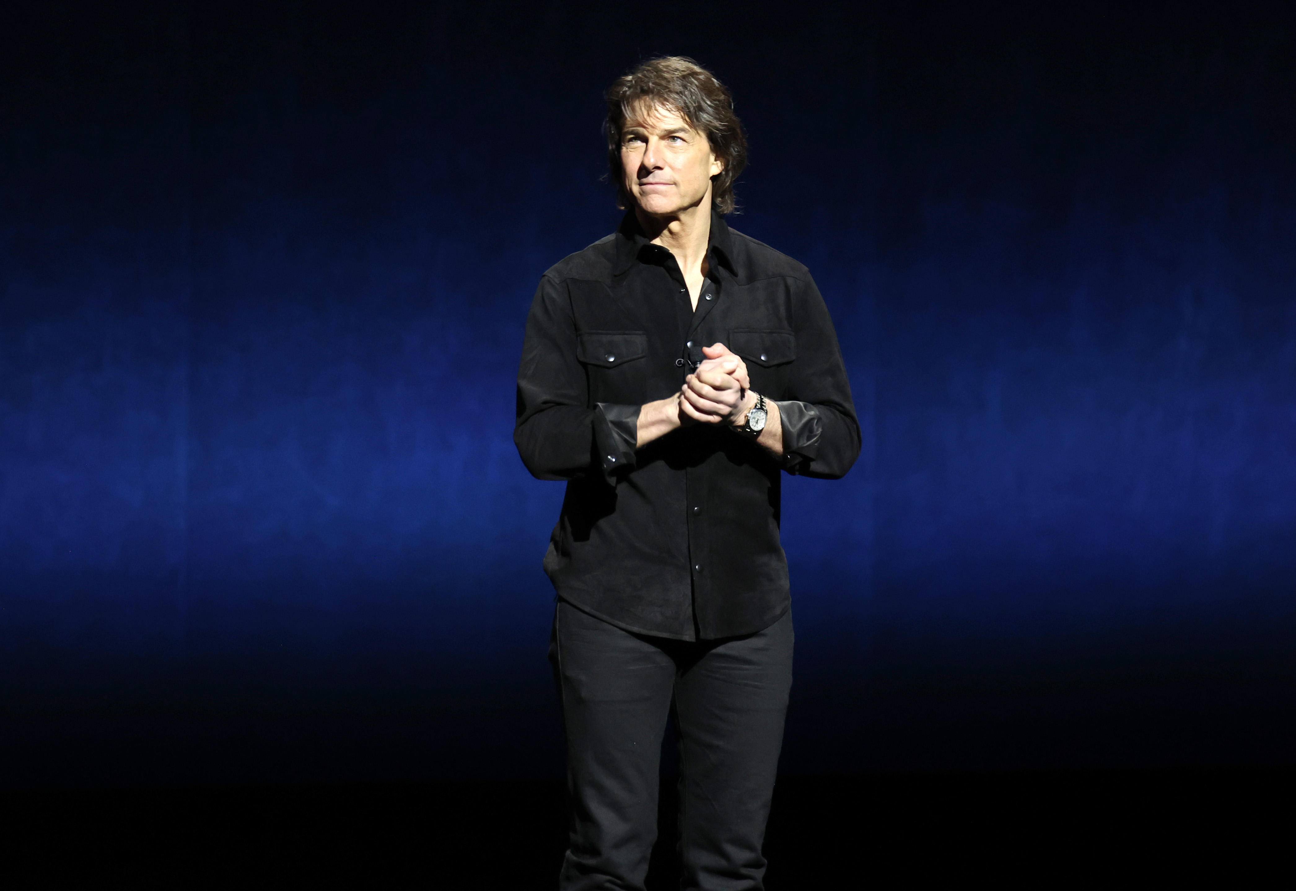 Tom Cruise auf der CinemaCon 2025 in Las Vegas | Quelle: Getty Images