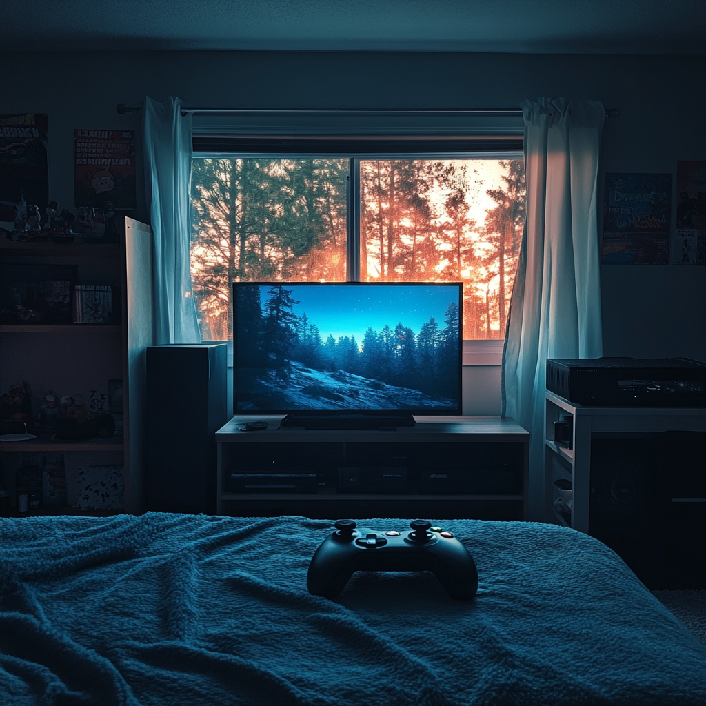 Das Schlafzimmer eines Teenagers | Quelle: Midjourney