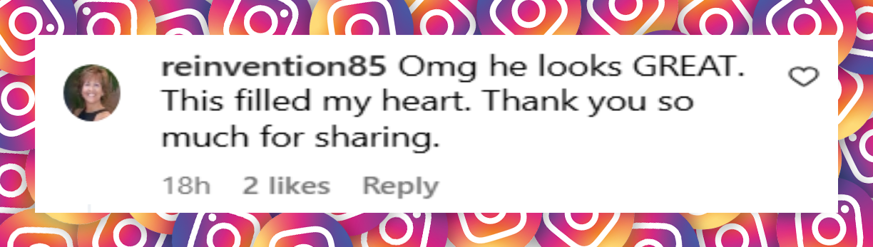 Der Kommentar eines Nutzers über Bruce Willis auf dem Post seiner Tochter Tallulah Willis vom 22. Juni 2025 | Quelle: Instagram/buuski