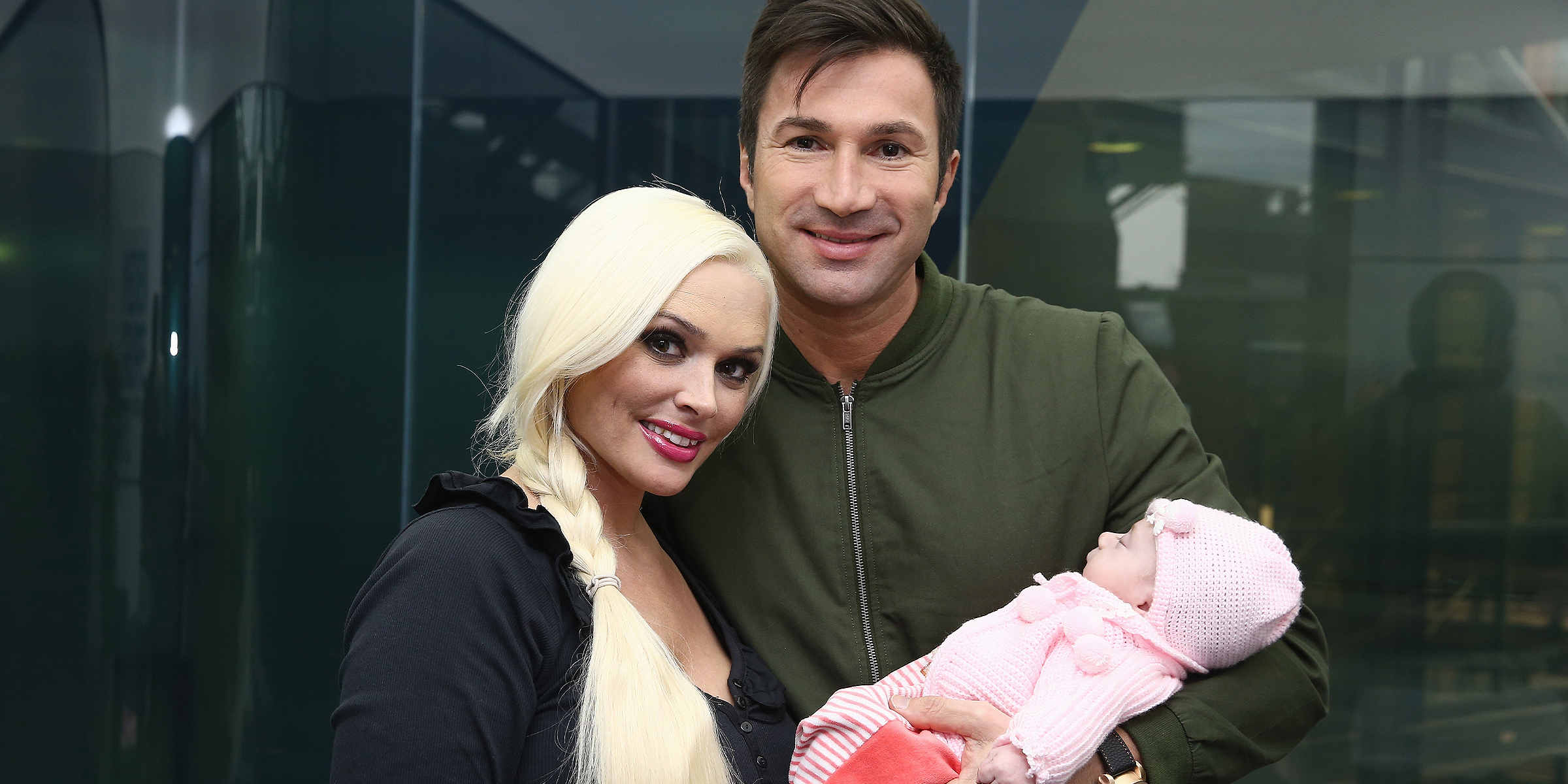 Daniela Katzenberger und Lucas Cordalis mit ihrer neugeborenen Tochter Sophia | Quelle: Getty Images