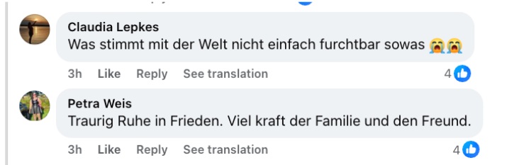 Geschockte Reaktion von Nutzern | Quelle: Facebook/Bild