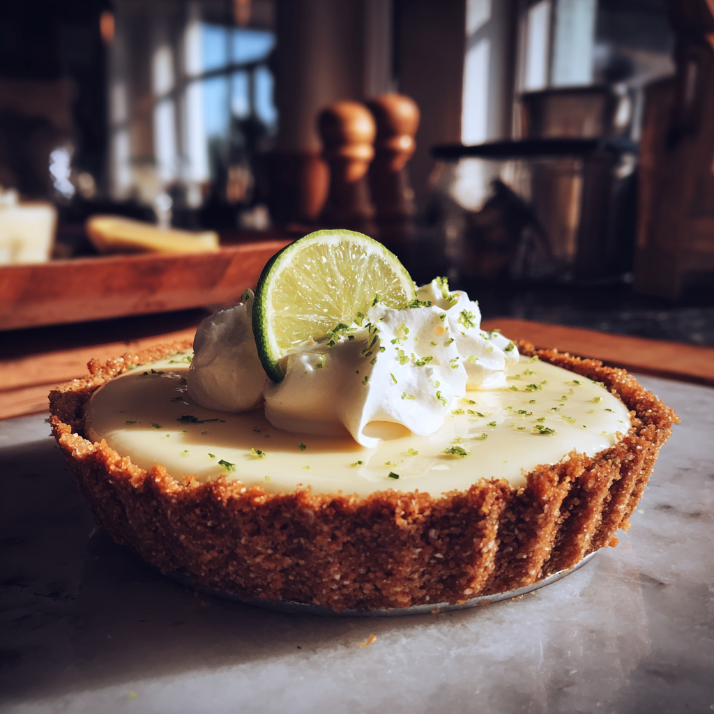 Ein Kuchen auf einer Küchentheke | Quelle: Midjourney