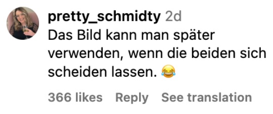 User-Kommentar | Quelle: Instagram/bild