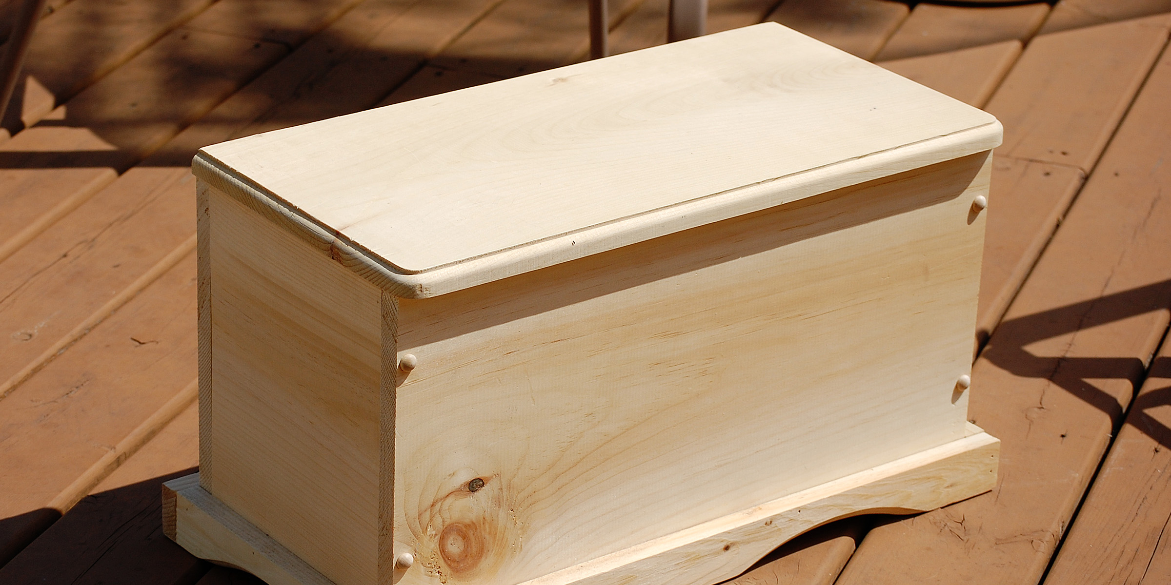 Eine kleine Holzkiste | Quelle: Flickr