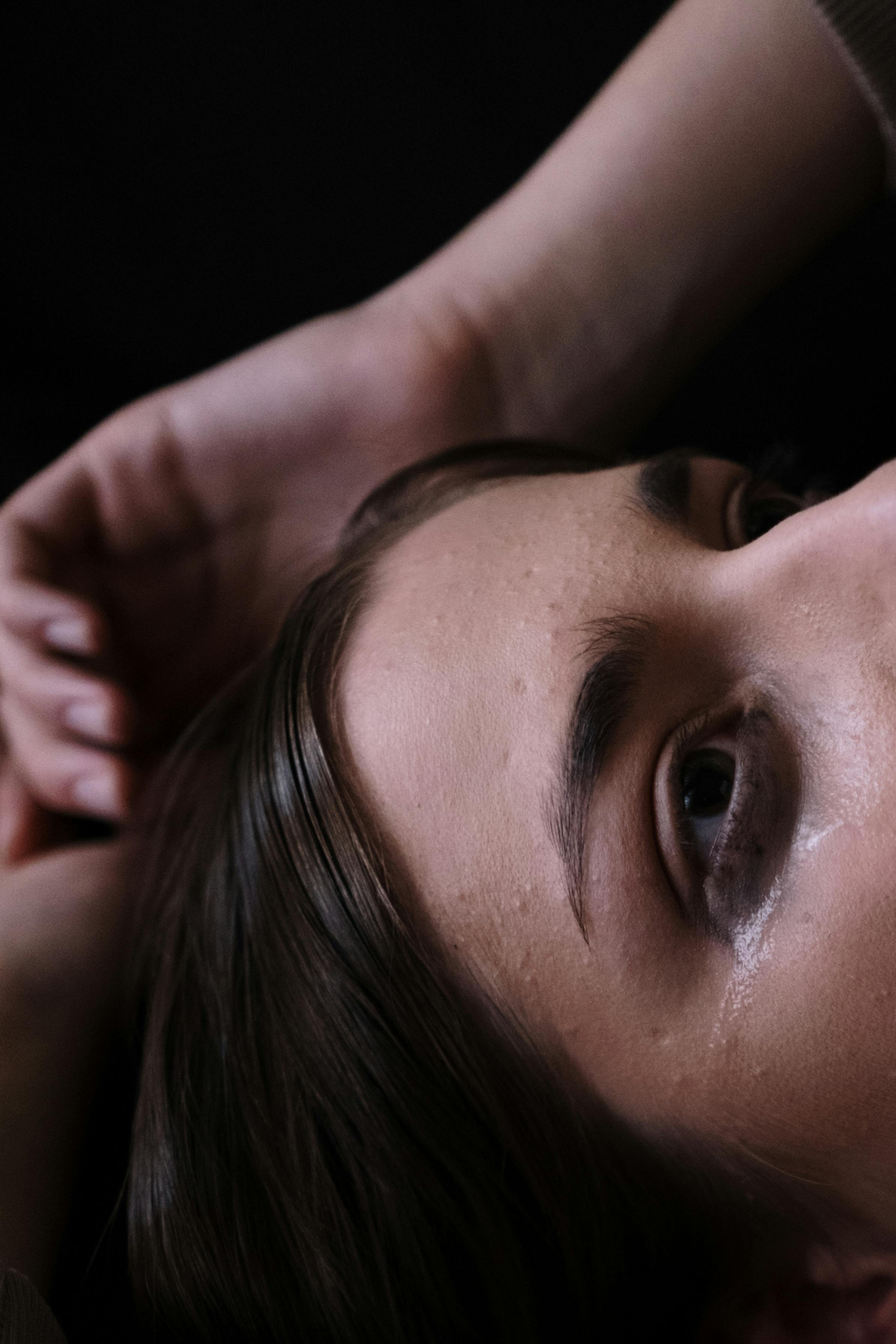 Nahaufnahme eines weinenden Mädchens | Quelle: Pexels