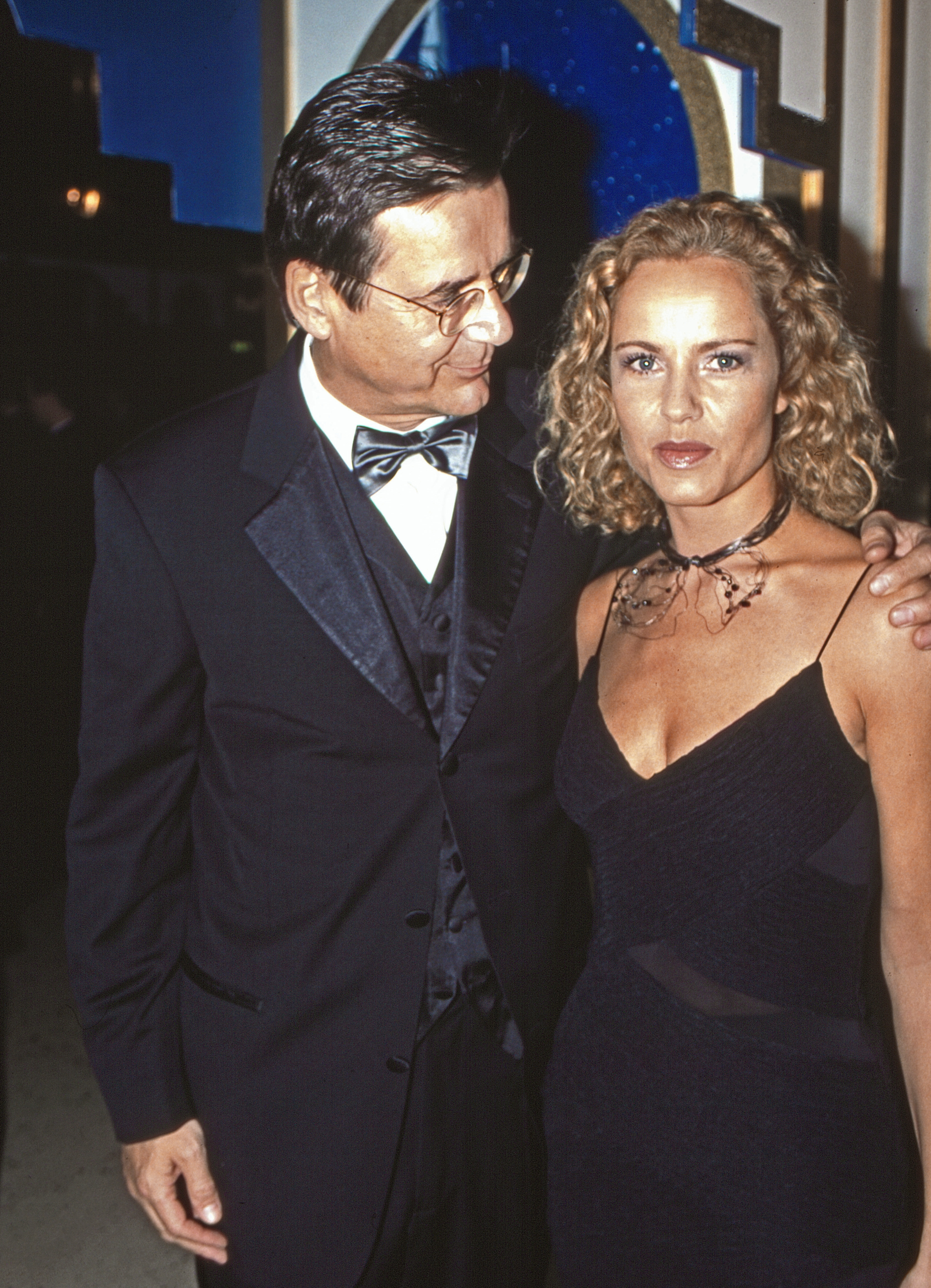 Hans Mahr mit Katja Burkard um 2000 | Quelle: GettyImages