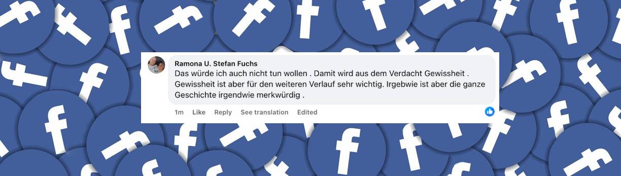 Nutzer kommentiert den Fall | Quelle: Facebook/RTL Aktuell